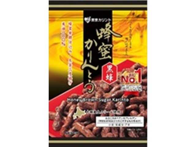 東京カリント 蜂蜜かりんとう黒蜂８２ｇ 【新商品 11/17 発売】 【今月の特売 菓子】 △ 【購入入数１２個】