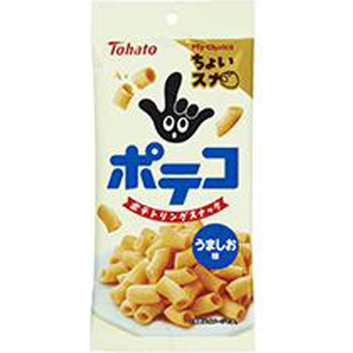 東ハト ちょいスナポテコ うましお味 ４０ｇ △ 【購入入数６個】