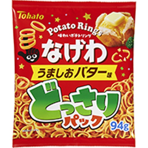 東ハト どっさりパックなげわうましおバター味９４ｇ 【新商品 4/7 発売】 □お取り寄せ品 【購入入数２０個】