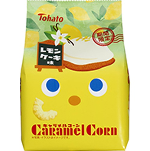 東ハト キャラメルコーン レモンケーキ味６２ｇ 【新商品 5/5 発売】 □お取り寄せ品 【購入入数２４個】