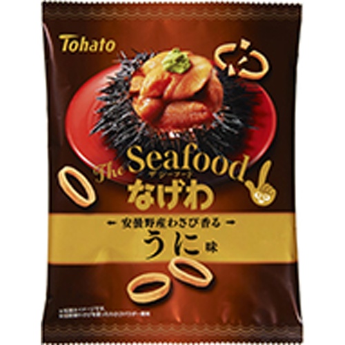 東ハト シーフードなげわ うに味５０ｇ 【新商品 7/14 発売】 △ 【購入入数１２個】