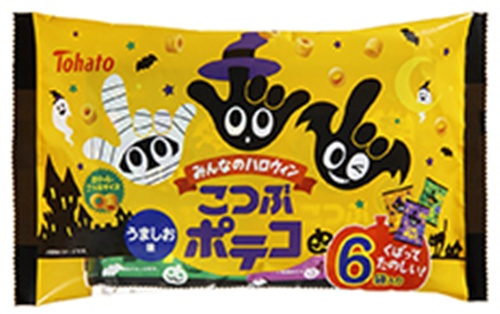 東ハト６Ｐみんなのハロウィンこつぶポテコうましお味 【新商品 8/18 発売】【受注締 6/30 最短納品 8/20】 □お取り寄せ品 【購入入数３０個】