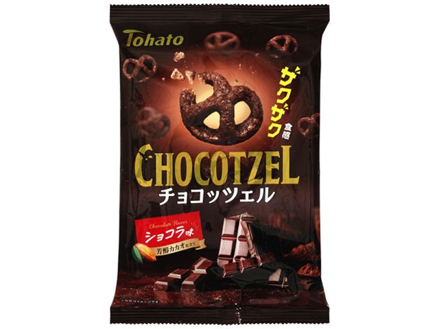 東ハト チョコッツェル ショコラ味７５ｇ 【新商品 9/1 発売】 □お取り寄せ品 【購入入数２４個】