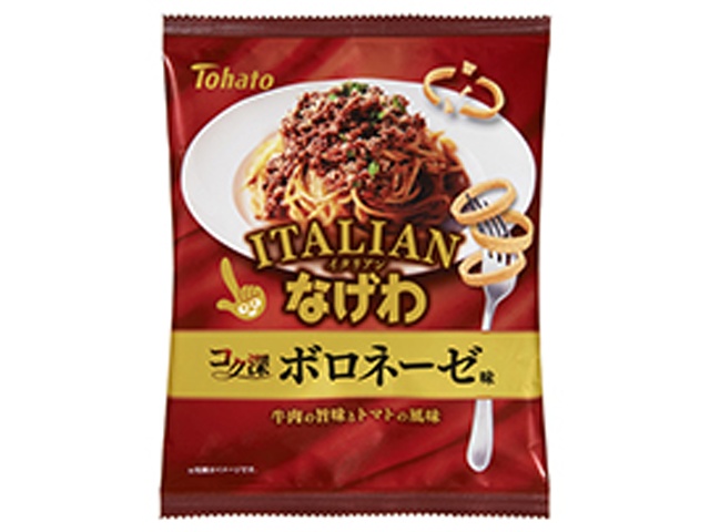 東ハト イタリアンなげわ コク深ボロネーゼ味５０ｇ 【新商品 10/6 発売】 △ 【購入入数１２個】