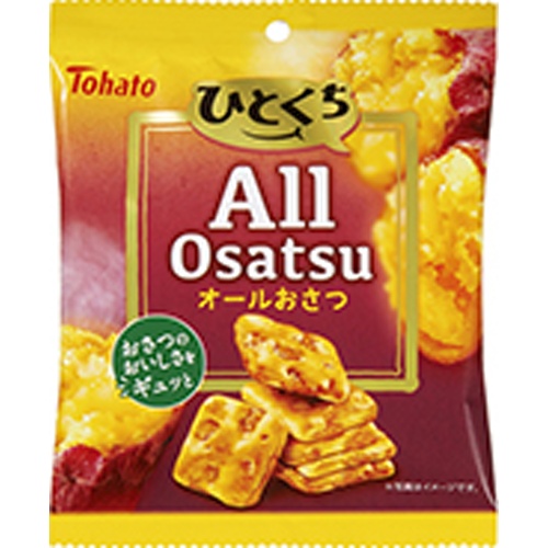東ハト ひとくちオールおさつ ４１ｇ 【新商品 8/4 発売】 △ 【購入入数２４個】