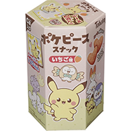 東ハト ポケピーススナック いちご味２３ｇ □お取り寄せ品 【購入入数４８個】