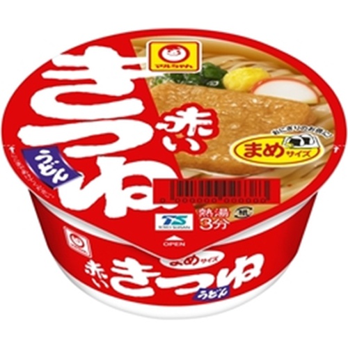 マルちゃん（豆）きつねうどん △ 【購入入数１２個】