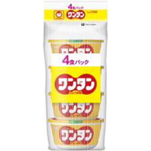 マルちゃん ワンタン しょうゆ味４Ｐ □お取り寄せ品 【購入入数６個】