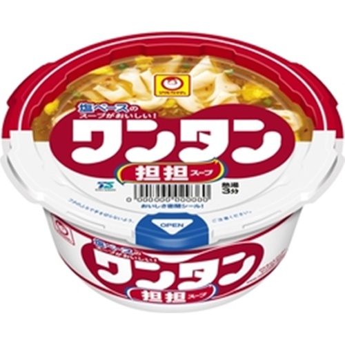マルちゃん ワンタン 担担スープ  【購入入数１２個】