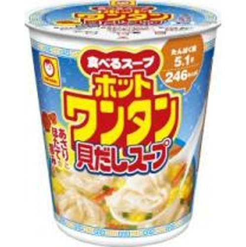 マルちゃん ホットワンタン 貝だしスープ △ 【購入入数１２個】