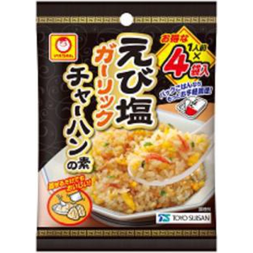 マルちゃん えび塩ガーリック炒飯の素 ４袋 【今月の特売 インスタント】 □お取り寄せ品 【購入入数４８個】