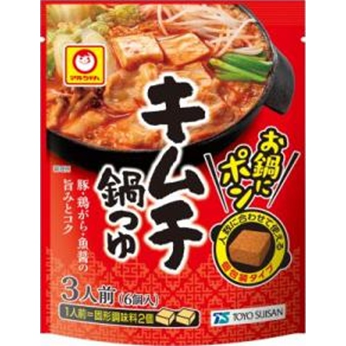 マルちゃん お鍋にポン キムチ鍋つゆ６個 □お取り寄せ品 【購入入数３０個】