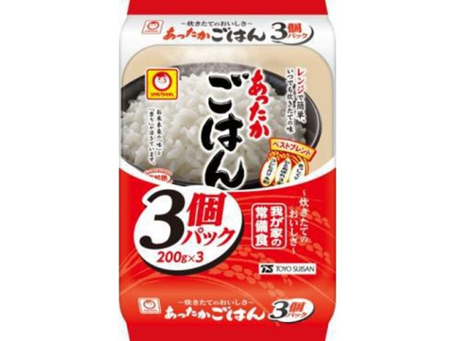 マルちゃん あったかごはん ２００×３  【購入入数８個】