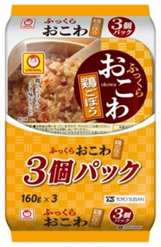 マルちゃん ふっくらおこわ鶏ごぼう ３個パック 【今月の特売 乾物】 □お取り寄せ品 【購入入数８個】