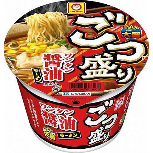 マルちゃん ごつ盛り ワンタン醤油ラーメン △ 【購入入数１２個】