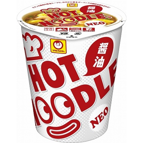 マルちゃん ホットヌードルＮＥＯ醤油 【今月の特売 麺類】 □お取り寄せ品 【購入入数１２個】