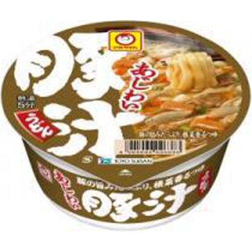 マルちゃん あじわい豚汁うどん 【今月の特売 麺類】 △ 【購入入数１２個】