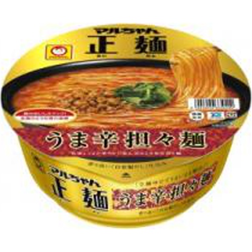 マルちゃん 正麺カップ うま辛担々麺 △ 【購入入数１２個】