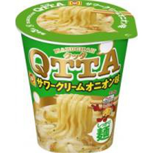 マルちゃん ＱＴＴＡ サワークリームオニオン味 【今月の特売 麺類】 □お取り寄せ品 【購入入数１２個】