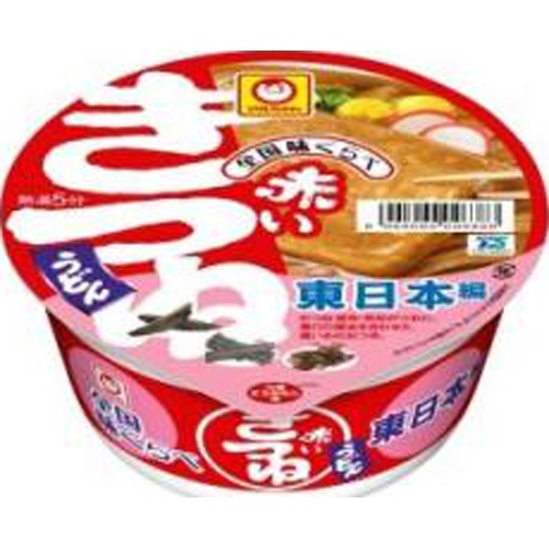 マルちゃん 全国味比 赤いきつねうどん 東日本編 □お取り寄せ品 【購入入数１２個】