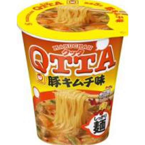 マルちゃん ＱＴＴＡ 豚キムチ味 【今月の特売 麺類】 □お取り寄せ品 【購入入数１２個】