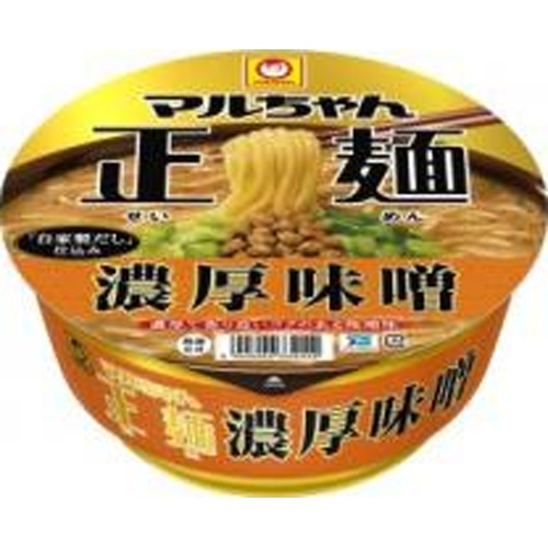 マルちゃん 正麺カップ濃厚味噌 △ 【購入入数１２個】