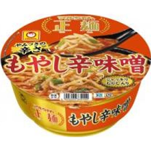 マルちゃん 正麺カップもやし辛味噌 □お取り寄せ品 【購入入数１２個】
