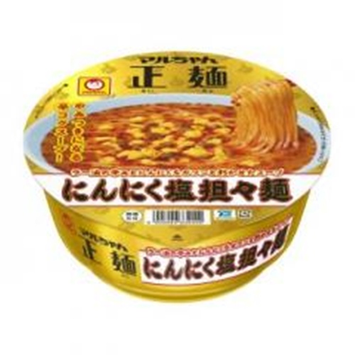マルちゃん 正麺カップ にんにく塩担々麺 △ 【購入入数１２個】