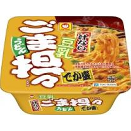 マルちゃん 汁無豆乳ごま担々うどんでか盛 □お取り寄せ品 【購入入数１２個】