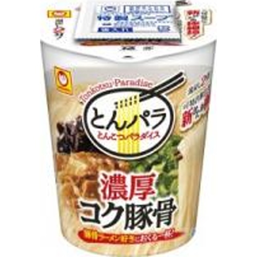 マルちゃん とんこつパラダイス濃厚豚骨 【新商品 3/24 発売】 △ 【購入入数１２個】