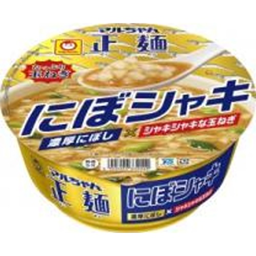 マルちゃん 正麺カップ にぼシャキ 【新商品 6/9 発売】 △ 【購入入数１２個】