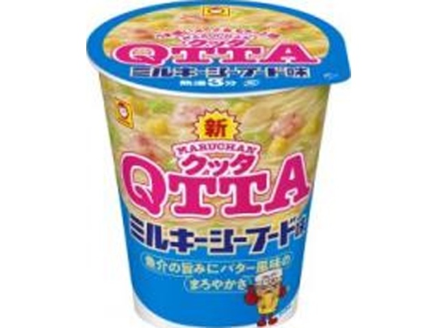 マルちゃん ＱＴＴＡミルキーシーフード 【今月の特売 麺類】 【購入入数１２個】