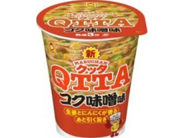 マルちゃん ＱＴＴＡコク味噌 【今月の特売 麺類】 【購入入数１２個】
