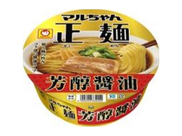 マルちゃん 正麺カップ芳醇醤油 【新商品 9/22 発売】 △ 【購入入数１２個】