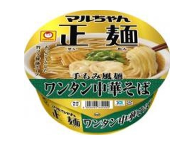 マルちゃん 正麺カップワンタン中華そば 【新商品 9/22 発売】 △ 【購入入数１２個】