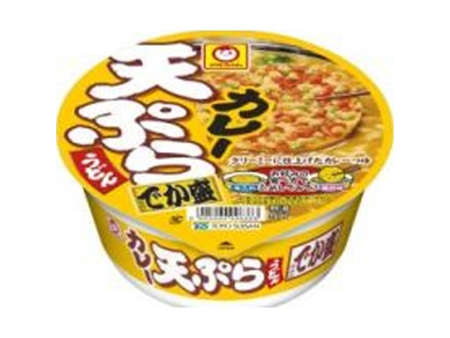 マルちゃん カレー天ぷらうどんでか盛 【新商品 10/13 発売】 △ 【購入入数１２個】