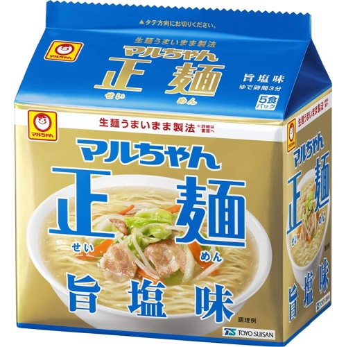 マルちゃん 正麺 旨塩味 ５食パック 【今月の特売 麺類】 【購入入数６個】