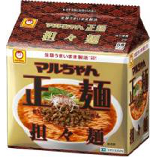 マルちゃん 正麺担々麺 ５Ｐ □お取り寄せ品 【購入入数６個】