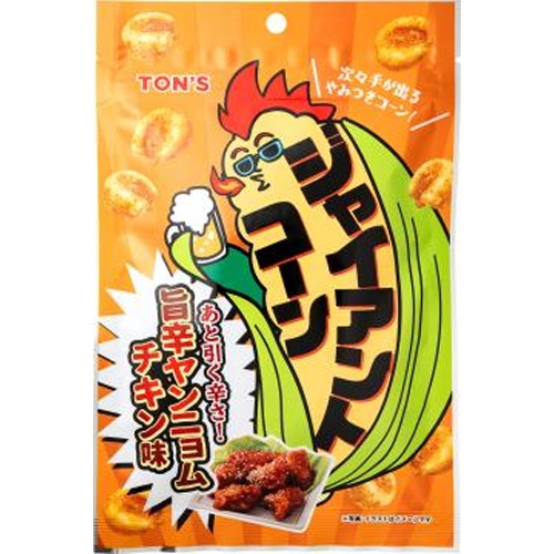 東洋ナッツ ジャイアントコーンヤンニョム５５ｇ 【新商品 4/4 発売】 □お取り寄せ品 【購入入数１０個】
