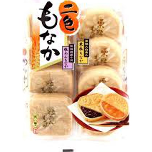 天恵 二色もなか ６個 △ 【購入入数１２個】
