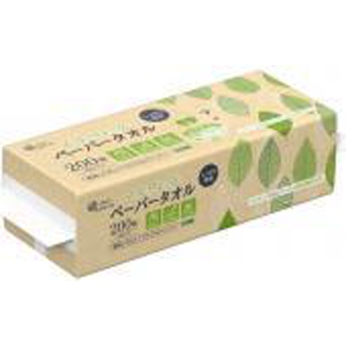 エルヴェール ペーパータオル紙包装２００枚 □お取り寄せ品 【購入入数４２個】