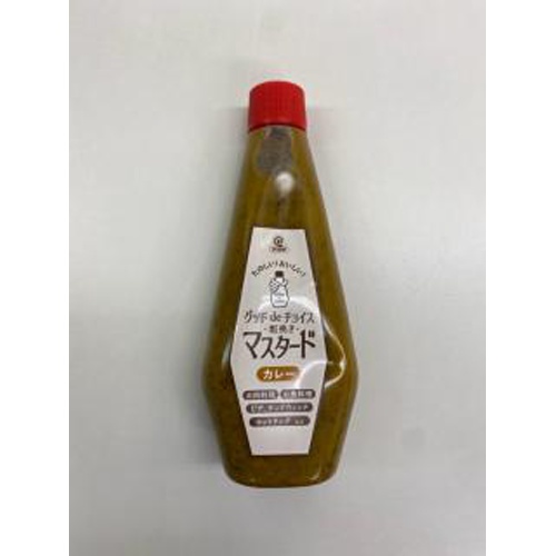 チヨダ 粗挽きマスタード カレー３５０ｇ業務用 □お取り寄せ品 【購入入数１２個】