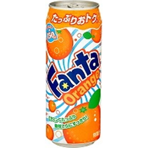 ファンタ オレンジ 缶５００ｍｌ 【今月の特売 飲料水】 △ 【購入入数２４個】