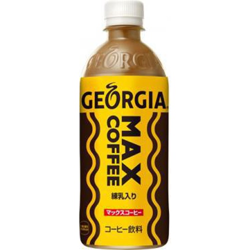 ジョージア マックスコーヒーＰ５００ｍｌ 【今月の特売 飲料水】 □お取り寄せ品 【購入入数２４個】