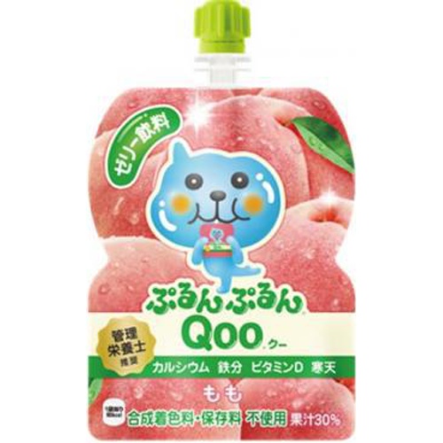 ぷるんぷるんＱｏｏ もも１２５ｇ 【今月の特売 飲料水】 □お取り寄せ品 【購入入数６個】