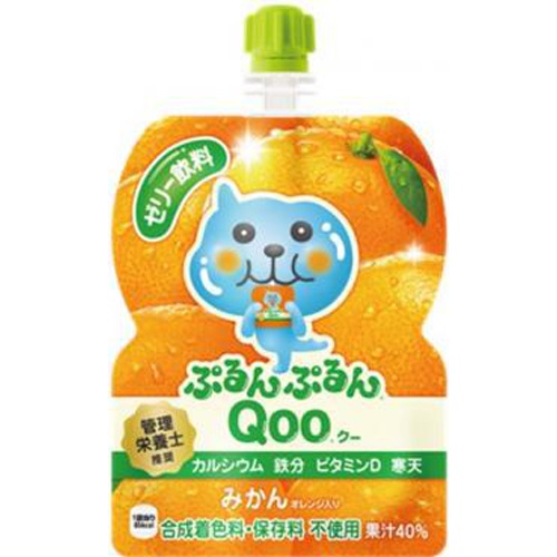 ぷるんぷるんＱｏｏ みかん１２５ｇ □お取り寄せ品 【購入入数６個】