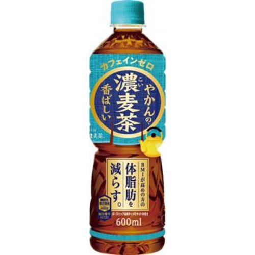やかんの濃麦茶 ＦＲＯＭ 爽健美茶 Ｐ６００ｍｌ 【今月の特売 飲料水】 □お取り寄せ品 【購入入数２４個】