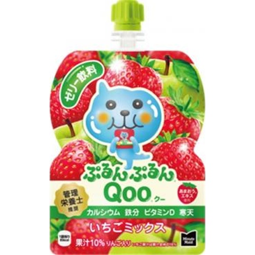 Ｍ・Ｍぷるんぷるんクーいちごミックス１２５ｇ 【今月の特売 飲料水】 □お取り寄せ品 【購入入数６個】