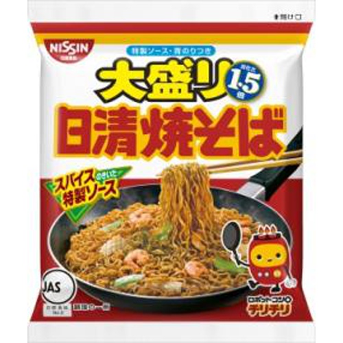 日清 焼そば大盛り１．５倍（袋）  【購入入数２４個】