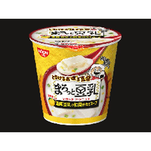 日清 とろけるおぼろ豆腐まろっと豆乳スープ □お取り寄せ品 【購入入数２４個】